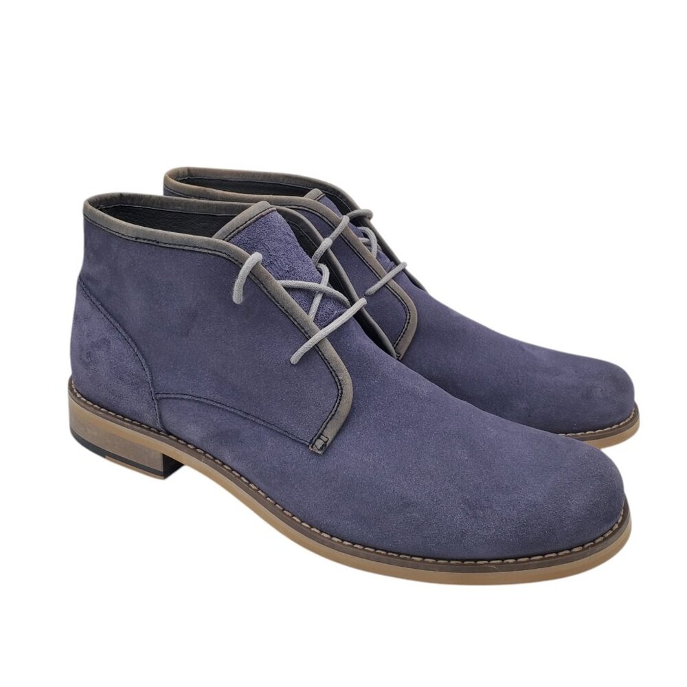 Men's Navy Suede Chukka Boots size 11
